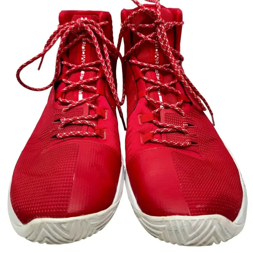 Under Armour Mens Hi-Top Basketball‎ Shoes 11 - Red